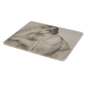 Sitting Girl (door Pierre-Auguste Renoir) Snijplank (Hoek)