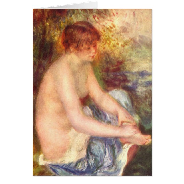 Sitting Girl - Pierre-Auguste Renoir (Voorkant)