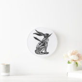 Sitting Hare Ronde Klok (Huis)