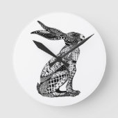 Sitting Hare Ronde Klok (Voorkant)