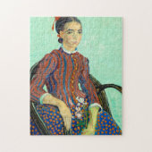 Sitting in a Cane Chair by Gogh Legpuzzel (Verticaal)