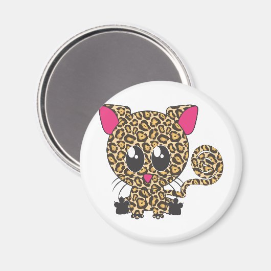 Sitting Jaguar Magneet (Voorkant / Achterkant)