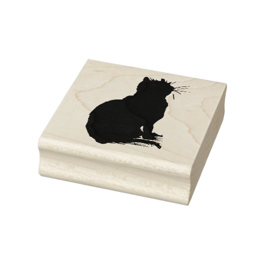 Sitting Kat Rubberstempel (Stempel)