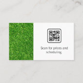 Sitting Lawn Mower | Hedge Trimmers | Gras Visitekaartje (Achterkant)