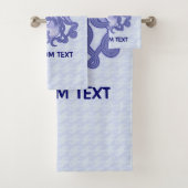 Sitting Mermaid Blue Bad Handdoek (Insitu)