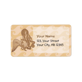 Sitting Mermaid Etiket