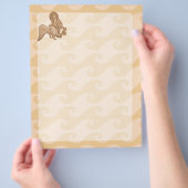 Sitting Mermaid Flyer (Hand)