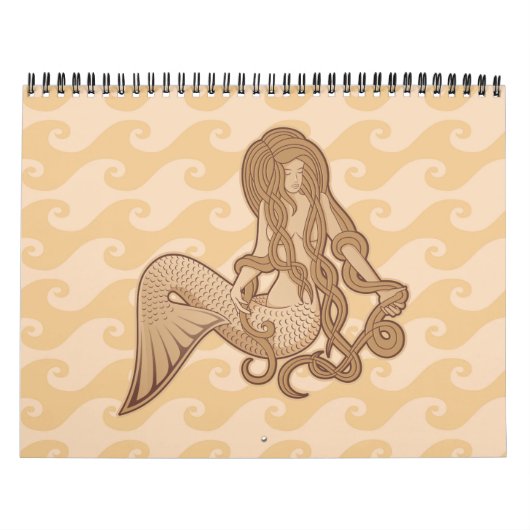 Sitting Mermaid Kalender (Hoes)