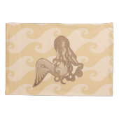 Sitting Mermaid Kussensloop (Achterkant)