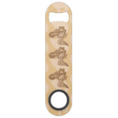 Sitting Mermaid Speed Flessenopener (Voorkant)