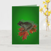 Sitting on Leaves Kaart (Gele Bloem)