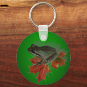 Sitting on Leaves Sleutelhanger (Voorkant)