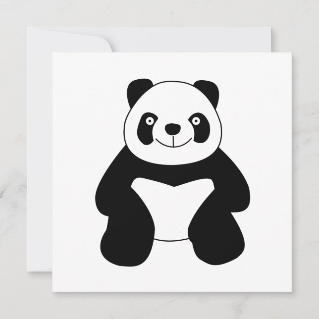 Sitting panda (Voorkant)