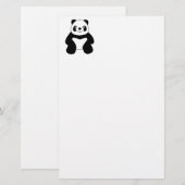 Sitting panda briefpapier (Voorkant / Achterkant)