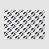 Sitting panda tissuepapier (Voorkant)