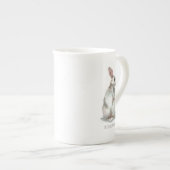 "Sitting  Rabbit China Tea Cup Porselein Kop (Voorkant rechts)