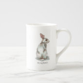 "Sitting  Rabbit China Tea Cup Porselein Kop (Rechts)