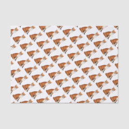 Sitting Red Fox Wildlife-papier Tissuepapier