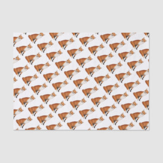 Sitting Red Fox Wildlife-papier Tissuepapier