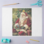 Sitting Santa Tissuepapier (Craft)