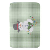 Sitting Snowman Bath Mat (Voorkant Verticaal)