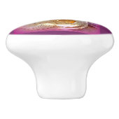 Sitting stone mermaid Thunder_Cove Keramische Knop (Zijkant)