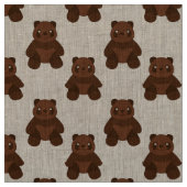 Sitting Teddy beer Stof (Swatch)