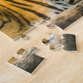 Sitting Tiger Jigzaag Puzzle Legpuzzel (Zijkant)