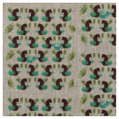 Sitting tijger stof (Close Up)