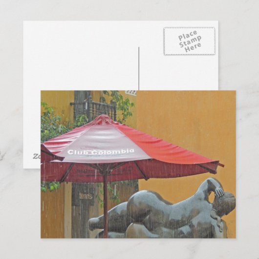 Situatie in Colombia Briefkaart (Voorkant / Achterkant)