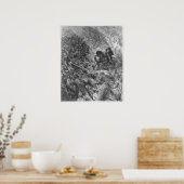 Situatie in de strijd, illustratie van 'Orlando Fu Poster (Keuken)