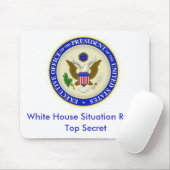 Situatie in het Witte Huis Muismat (Met muis)