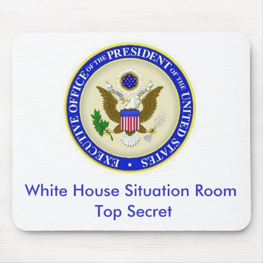 Situatie in het Witte Huis Muismat (Voorkant)