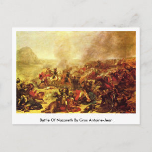 Situatie in Nazareth door Gros Antoine-Jean Briefkaart