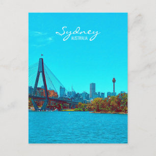 Situatie in Sydney ANZAC Bridge Briefkaart
