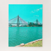 Situatie in Sydney ANZAC Bridge Legpuzzel (Verticaal)