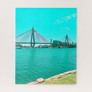 Situatie in Sydney ANZAC Bridge Legpuzzel