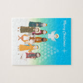 Situatie van kinderen legpuzzel (Horizontaal)