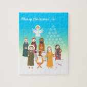 Situatie van kinderen legpuzzel (Verticaal)