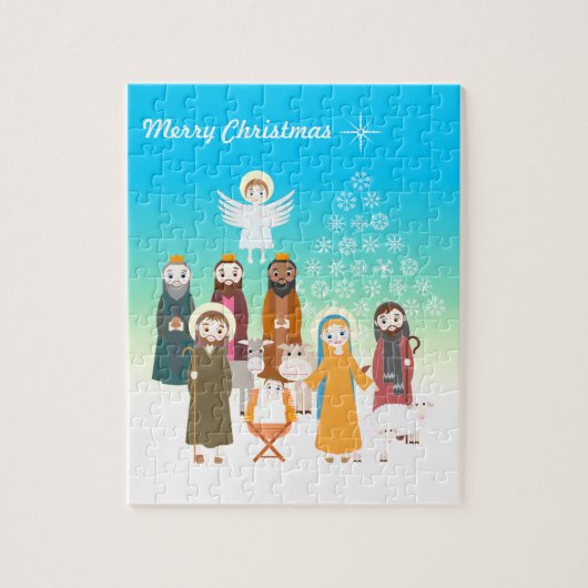 Situatie van kinderen legpuzzel (Verticaal)