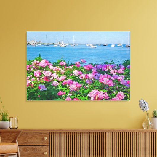 Situeren in Bloom Canvas Afdruk (Insitu (Woonkamer))