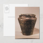 Situla met drie repousse decoratieve banden briefkaart (Voorkant / Achterkant)