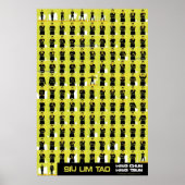 Siu Lim Tao Yellow Poster (Voorkant)