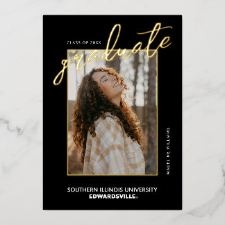 SIUE Afstuderen Folie Uitnodiging