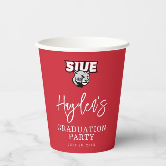SIUE Afstuderen Papieren Bekers (Voorkant)
