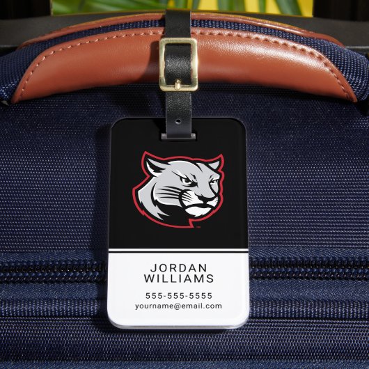 SIUE Cougars Bagagelabel (Voorkant Insitu 2)