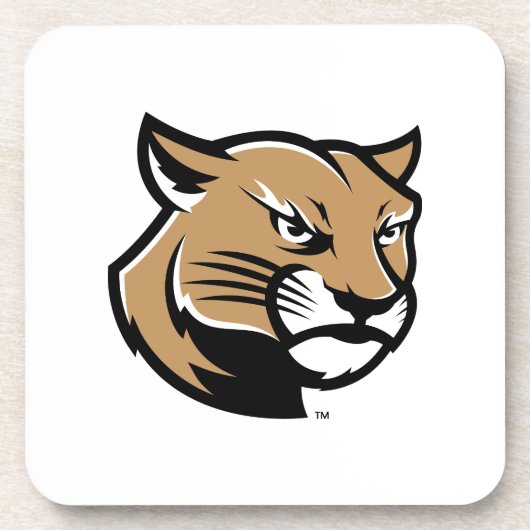 SIUE Cougars Bier Onderzetter (Voorkant)