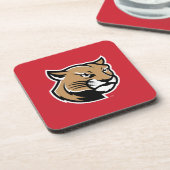 SIUE Cougars Bier Onderzetter (Linkerzijde)