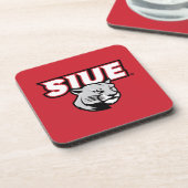 SIUE Cougars Bier Onderzetter (Linkerzijde)
