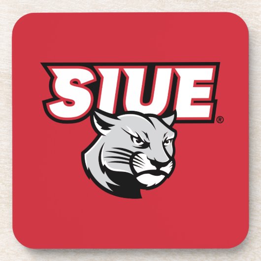 SIUE Cougars Bier Onderzetter (Voorkant)